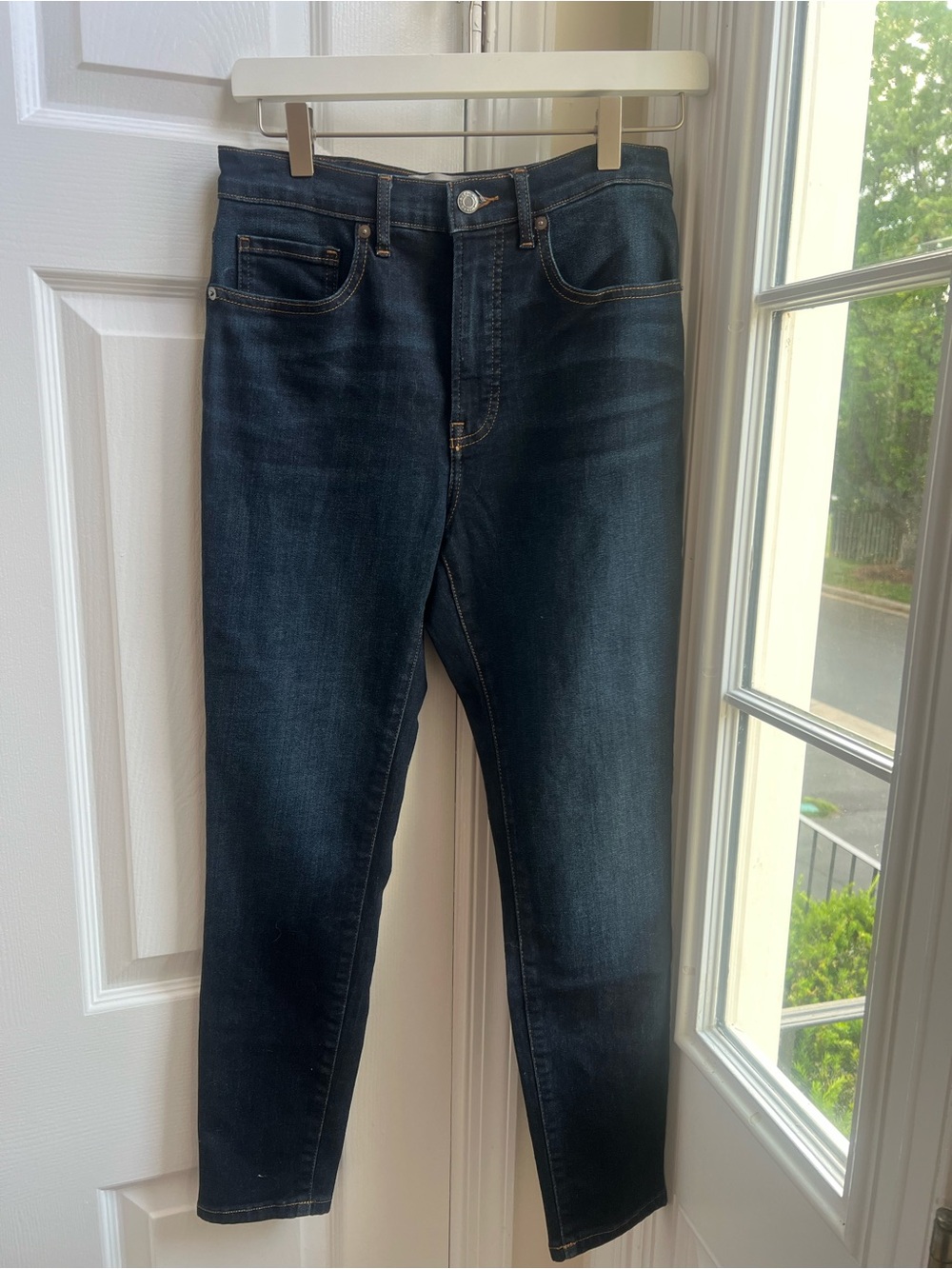Everlane The High-Rise Skinny Jean Dark Wash Women’s Size 28